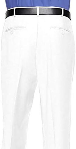 RGM Mens Slim fit Dress Pants Flat-Front - Modern Formal Business Wrinkle Free No Iron in Kuwait