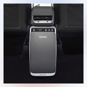 ثلاجة سيارة محمولة TESCAMP Tesla Model Y 12 فولت، 5 لتر (5.28qt)، فريزر ضاغط، مبرد، أكثر دفئًا، ثلاجة للخارج، السفر، التخييم، حجم صغير عمودي in Kuwait