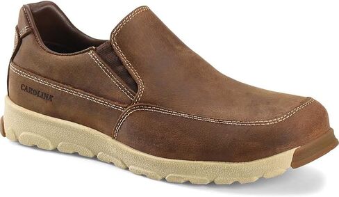 Carolina Men's S-117 ESD at Loafers Dark Brown in Kuwait