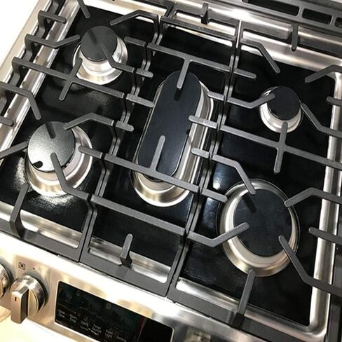 Stove Protector Liners Compatible with Whirlpool Stoves, Whirlpool Gas Ranges - Customized - Easy Cleaning Liners for Whirlpool Compatible Model WFG525S0JZ0 in Saudi Arabia