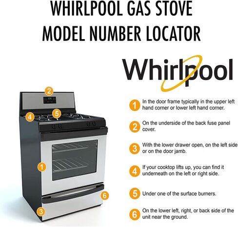 Stove Protector Liners Compatible with Whirlpool Stoves, Whirlpool Gas Ranges - Customized - Easy Cleaning Liners for Whirlpool Compatible Model WFG525S0JZ0 in Saudi Arabia