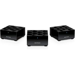 NETGEAR Nighthawk Advanced Whole Home Mesh WiFi 6 System (MK63S) with Free Armor Security – AX1800 Router with 2 Satellite Extenders, Coverage up to 4,500 sq. ft. and 25+ Devices (Renewed) in Saudi Arabia