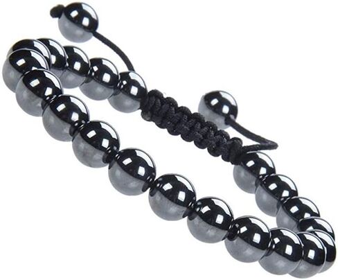 Natural Healing Power Gemstone Crystal Beads Bracelet Unisex Adjustable Macrame stretch Bracelets Tiger Eye Amazonite Amethyst Energy Power beaded Bracelets Jewelry 8mm in Kuwait