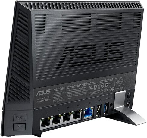 ASUS dual-band لراوتر لاسلكي (rt-ac56u), Black in Kuwait