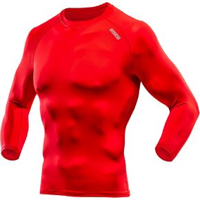 DRSKIN 4، 3 أو 1 حزمة قمصان ضغط رجالية بأكمام طويلة رياضية أساسية للتمرين والجري وصالة الألعاب الرياضية in Kuwait