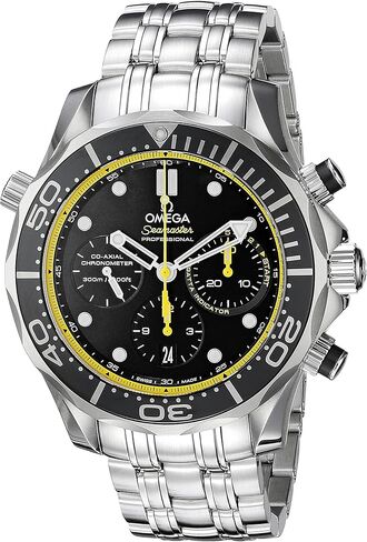 Omega Men's 21230445001002 Analog Display Swiss Automatic Silver Watch in Kuwait
