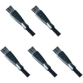 5 Pieces General Shaver Cleaning Brushes Replacement Double Ended Electric Shaver Razor Cleaning Brushes Black in Saudi Arabia