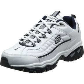 حذاء التدريب الرياضي للرجال من Skechers مصنوع من إسفنج مطاطي قادر على الاحتفاظ بالشكل in Kuwait
