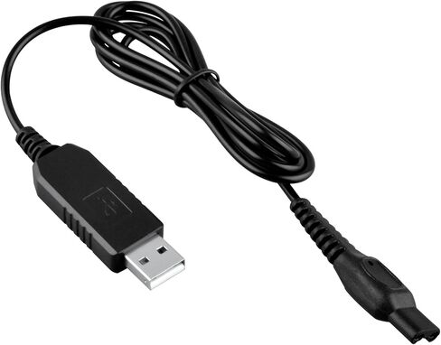 J-ZMQER 15v 4ft USB Power Charging Charger Cable Cord Lead Compatible with Philips Shaver RQ Series RQ1131 RQ1175 RQ1195 in Kuwait