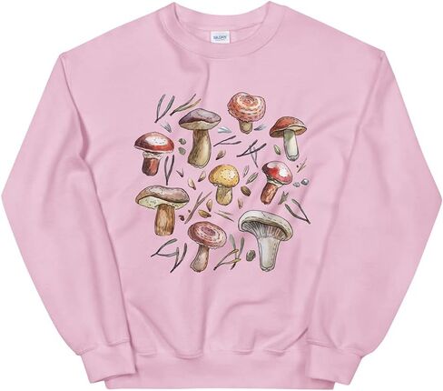 Cute Mushroom Plus Size 3XL 4XL 5XL Women Men Unisex Sweatshirt in Kuwait
