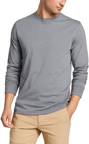 Eddie Bauer Men's Legend Wash Pro Long-Sleeve T-Shirt in Kuwait