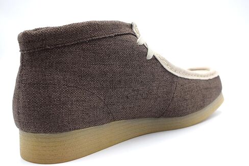 NEKTA /ke'nekt/ Kingston Chukka Boots for Men - Men's High-Top Casual Boots - Dessert Boots - Leather Suede and Textile in Kuwait