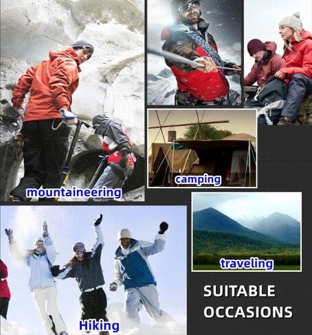 SEEKLUX Mens Snow Boots Waterproof Lightweight High Top Outdoor Work Shoes Non-Slip Hiking Walking Winter Shoes in Saudi Arabia