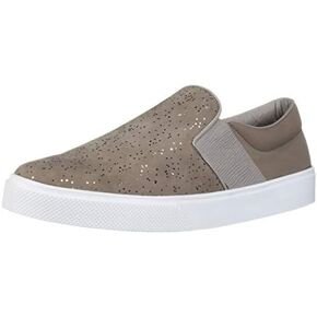 KAANAS Women's Ferrara Skate Shoe Slip-on Casual Sneaker