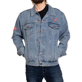 Calhoun Officially Licensed General Motors Denim Jean Jacket