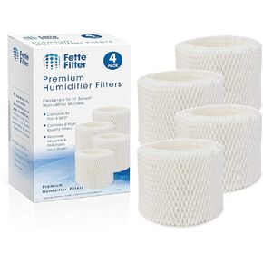 2-Pack Wick Filters Compatible with Kaz Vicks WF2 Vicks V3100 V3500N V3500 V3700 V3800 V3900 Kaz 3020 Sunbeam 1118 Series Honeywell HCM-350 HCM-630 HCM-300T Relion WA-8D Enviracaire ECM-500