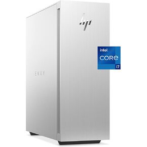 كمبيوتر مكتبي HP Envy، NVIDIA GeForce RTX 3070 Ti، الجيل الثاني عشر Intel Core i7-12700، 16 جيجابايت SDRAM، 1 تيرابايت SSD، Windows 11 Home، Wi-Fi 6 وBluetooth، 10 منافذ USB، برج الكمبيوتر المدمج مسبقًا (TE02- 0030، 2022) (متجدد) in Kuwait