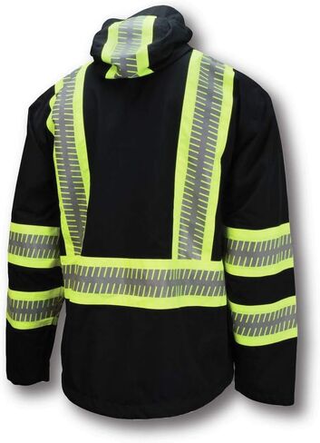 معطف واق من المطر خفيف الوزن وقابل للتعبئة من DEWALT DRW11 - مقاس L in Saudi Arabia