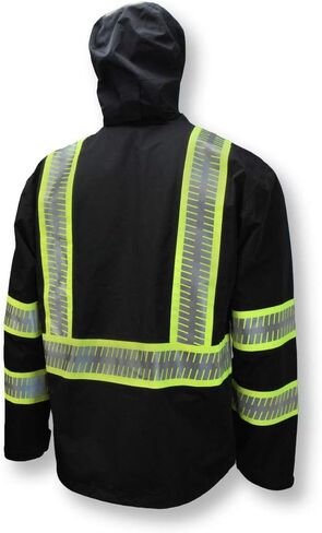معطف واق من المطر خفيف الوزن وقابل للتعبئة من DEWALT DRW11 - مقاس L in Saudi Arabia