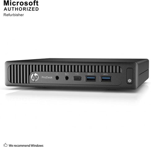 Newest HP 600 G2 Micro Computer Mini Tower PC (Intel Quad Core i5-6500T, 16GB DDR4 Ram, 256GB Solid State SSD, WiFi, VGA, USB 3.0) Win 10 Pro (Renewed) in Saudi Arabia
