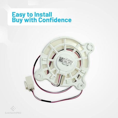 EvertechPRO DA31-00287B Evaporator Fan Motor Assembly Replacement for Samsung Refrigerator DA31-00334C DA96-00968A in Saudi Arabia