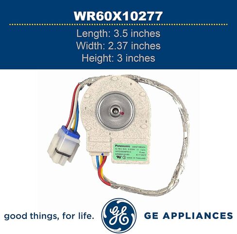 GE WR60X10277 Genuine OEM Evaporator Fan Motor for GE Refrigerators in Saudi Arabia