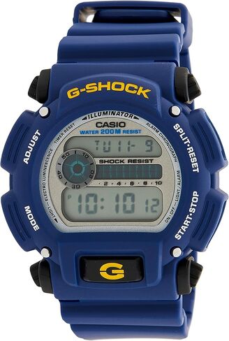 Casio Men's DW9052-2 G-Shock Blue Rubber Digital Dial Watch in Saudi Arabia