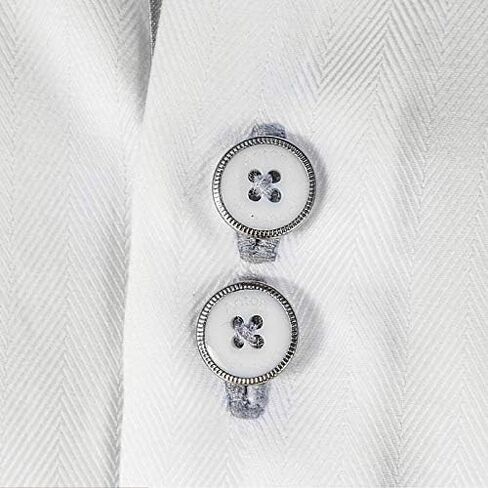 Anton Alexander White and Silver French Cuff Shirts | White and Grey French Cuff Shirts | Modern French Cuff Shirts in Saudi Arabia