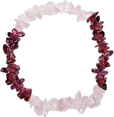 سوار Zenergy Gems Charged من الخرز الكريستالي الطبيعي الفاخر + كريستال شحن السيلينيت المغربي [متضمن] in Saudi Arabia