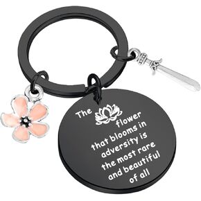 سلسلة مفاتيح مستوحاة من الأميرة على شكل سوار على شكل زهرة تزهر في الشدائد، هدية مجوهرات لها in Kuwait