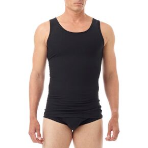 Manshape MagiCotton Gynecomastia Chest and Tummy Compression Tank | Slimmer Trimmer Back Support Posture Shirt in Saudi Arabia