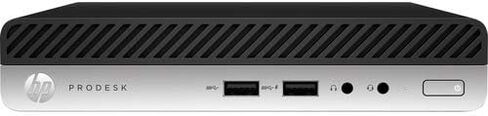 HP Business Desktop ProDesk 400 G5 Desktop Computer - Intel Core i5 9th Gen i5-9500T 2.20 GHz - 8 GB RAM DDR4 SDRAM - 256 GB SSD - Desktop Mini in Saudi Arabia