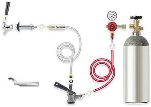 Kegerator Conversion Kit with CO2 Tank (Convert a Refrigerator to a Kegerator) in Saudi Arabia