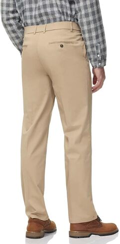 Soojun Men's Classic Fit Casual Stretch Khaki Pant Easy Flex Pants in Saudi Arabia