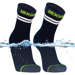 جوارب DexShell مقاومة للماء وخفيفة الوزن وقابلة للتنفس Coolmax داخلية للجنسين، شريط عاكس in Kuwait