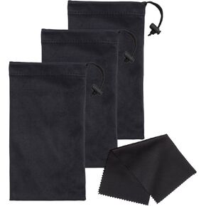 Mamlyn Sunglasses Pouch Soft Slim Glasses and Phone Case with Drawstring Closure in Saudi Arabia