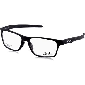 Oakley Men's Ox8174f Hex Jector Low Bridge Fit Rectangular Prescription Eyewear Frames