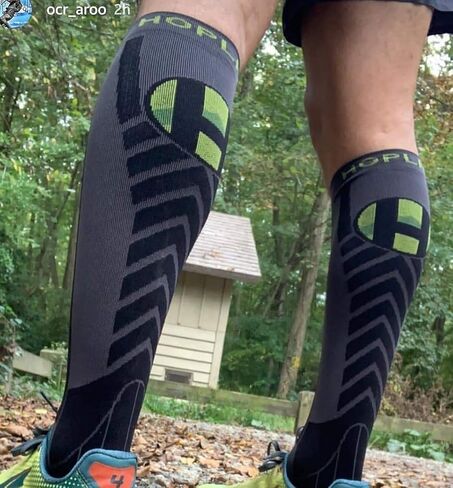 Hoplite Premium Compression Socks for Lifting, Running, OCR & Snow Sports (1 pr) in Saudi Arabia