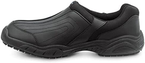 SR Max Charlotte, Men's, Black, Athletic Slip On Style Slip Resistant Soft Toe Work Shoe in Saudi Arabia