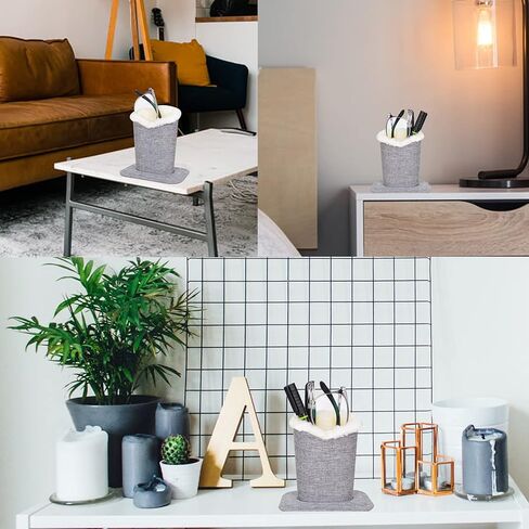 Baitaihem Pack of 2 Plush Lined Eyeglasses Holder Stand Protective Glasses Case For Desks Or Nightstands in Kuwait