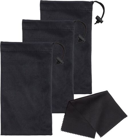 Mamlyn Sunglasses Pouch Soft Slim Glasses and Phone Case with Drawstring Closure in Kuwait