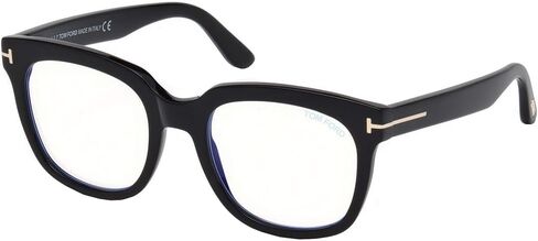 Tom Ford FT 5537-B BLUE BLOCK BLACK 52/20/140 women Eyewear Frame in Saudi Arabia