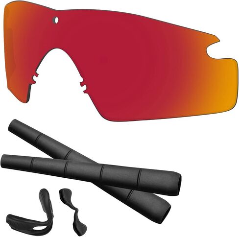 Blue Mirror Si Ballistic M Frame 2.0 Lenses & Rubber Kits Replacement for Oakley Sunglass Polarized in Kuwait