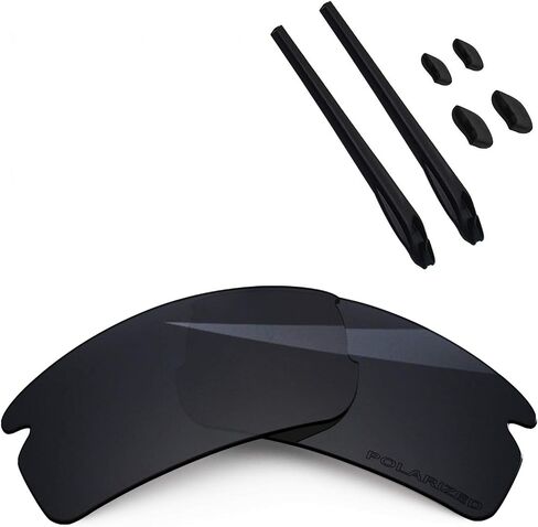 BLAZERBUCK Polarized Replacement Lenses & Sock Kit for Oakley Flak 2.0 OO9295-24K Gold in Kuwait
