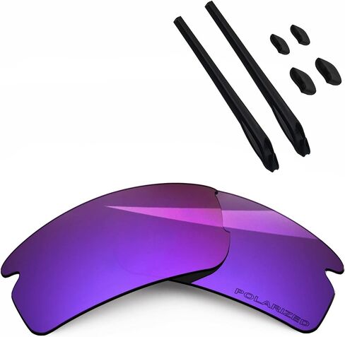 BLAZERBUCK Polarized Replacement Lenses & Sock Kit for Oakley Flak 2.0 OO9295-24K Gold in Kuwait