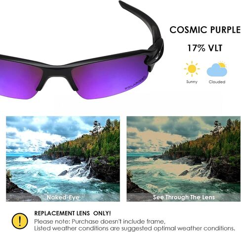 BLAZERBUCK Polarized Replacement Lenses & Sock Kit for Oakley Flak 2.0 OO9295-24K Gold in Kuwait