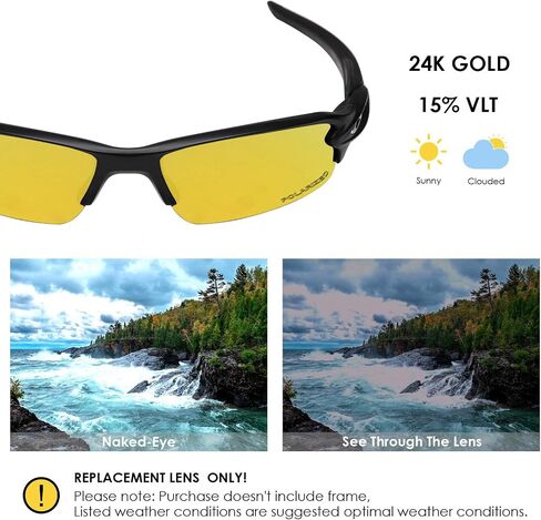عدسات BLAZERBUCK البديلة ومجموعة الجوارب لنظارة Oakley Flak 2.0 OO9295 الشمسية in Kuwait