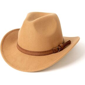 HUDANHUWEI Western Cowboy Hat Wide Brim Outdoor Fedora Hat in Saudi Arabia