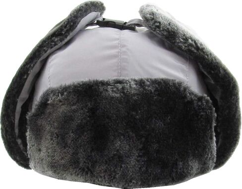 Basic Solid Blank Aviator Trapper hat Trooper Ear Flaps Ushanka Eskimo Russian Warm Winter Cold in Saudi Arabia