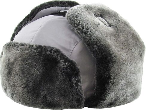 Basic Solid Blank Aviator Trapper hat Trooper Ear Flaps Ushanka Eskimo Russian Warm Winter Cold in Saudi Arabia